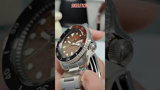 SEIKO 5 SRPJ47K1 Automatic Watch WR 10 BAR 24 Jewels seiko skeletonsofsociety [upl. by Attelrahc]