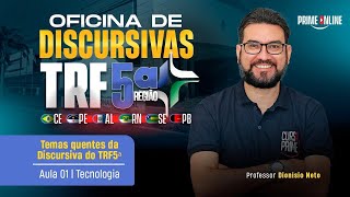 OFICINA DE DISCURSIVAS TRF 5  PROF DIONÍSIO NETO [upl. by Anelle]