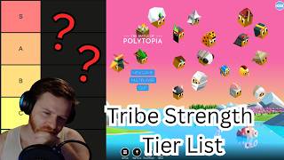 TRIBE STRENGTH RANKING On Normal Size Drylands Map  Battle of Polytopia [upl. by Koenraad]