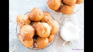 Coconut Puff Puff Recipe EPISODE 38KES COOK ISLAND [upl. by Ainej]