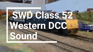 SWD Class 52 Western Free Sound File On The ESU Website With An EM1Accurascale Speaker [upl. by Najib]