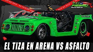 Video MIX El Tiza Racing en Arena vs Asfalto 2 Salinas Speedway Poder 2jz Turbo  PalfiebruTV [upl. by Betteann552]