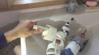 TECE concealed toilet cistern repair [upl. by Kumagai]