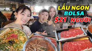 The Ultimate 21 Seafood And Beef Hot Pot Buffet In Socal With 6 Delicious Broths  KT Food [upl. by Rebme]