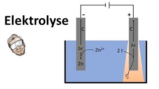 Elektrolyse  Elektrolyse von Zinkiodid  Chemie Endlich Verstehen [upl. by Behn]