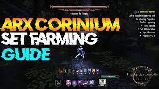 ESO • Arx Corinium • Set Farming Guide  How to get Undaunted Infiltrator Set Chest Run [upl. by Bili]