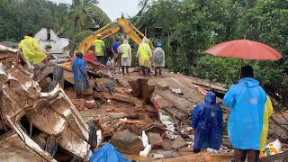 Inde au moins 93 morts dans des glissements terrain au Kerala  AFP [upl. by Notslar]