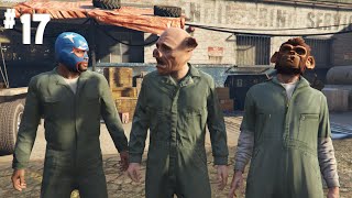 THE MASKS 🤣  GTA 5 Lets Play Part 17 [upl. by Akinak389]