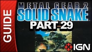 Metal Gear 2 Solid Snake MSX Walkthrough Part 29  Big Boss [upl. by Prinz]