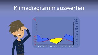 Klimadiagramm Auswerten So gehts  Studyflix [upl. by Atenaz975]