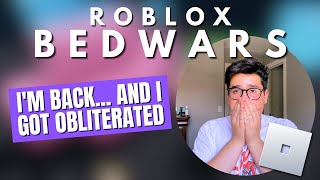 Flopping Miserably At ROBLOX Bed Wars [upl. by Eiznikam]