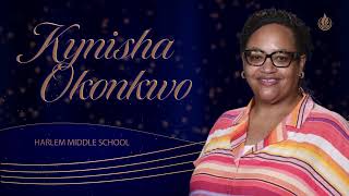 202425 Teacher of the Year Top 5 Finalist  Kynisha Okonkwo [upl. by Neroled]