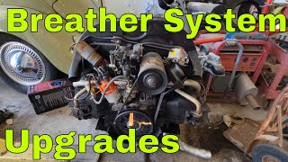 VW AIR COOLED Breather system upgrades Oil leaks [upl. by Anehsuc]