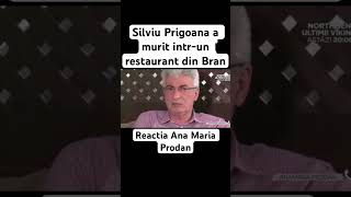 Silviu Prigoana a murit intrun restaurant din Bran  silviuprigoana prigoana news [upl. by Spiers282]