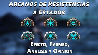 Warframe Arcanos de Resistencias a Estados efecto farmeo y opinión Analisis [upl. by Domingo]