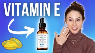 TOP SKIN BENEFITS OF VITAMIN E 😍 DERMATOLOGIST DrDrayzday [upl. by Allisurd]