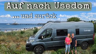 Mecklenburgische Seenplatte ➡ Usedom 3  Ostsee  Tour mit Kastenwagen  Wohnmobil [upl. by Avilys]