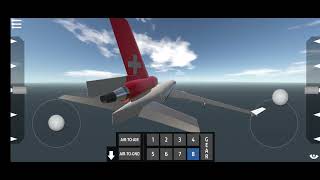 swissair 111 recreated in simpleplanes [upl. by Llenrrad]