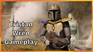 Tristan Wren Gameplay Star Wars Battlefront 2 [upl. by Neelyhtak]