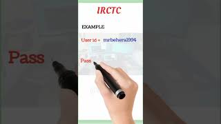 IRCTC User Id amp password kaise banaye Hindi How to create IRCTC user is amp password [upl. by Isdnil847]