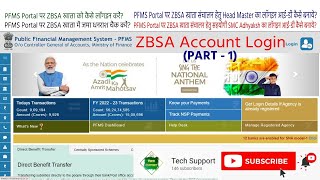 ZBSA Account Login on PFMS Portal PART 1 [upl. by Skye]