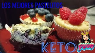 PASTELITOS KETO CETOGENICOS LOS MAS RICOS DEL MUNDO🌎 RECETAS KETO CETOGÉNICA BAJO EN CARBOHIDRATOS [upl. by Nahc]