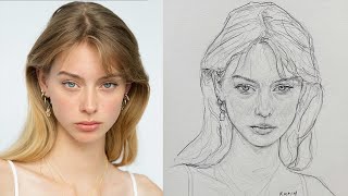 Discover the Secrets of Portrait Drawing with the Loomis Method [upl. by Araek330]