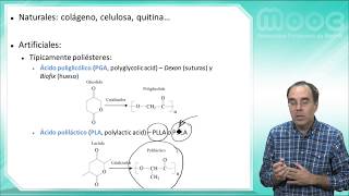 MOOC Biomateriales 8 Materiales poliméricos biodegradables [upl. by Ruelle]