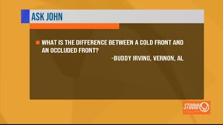 Ask John What’s the difference between a cold front and an occluded front [upl. by Euhc]