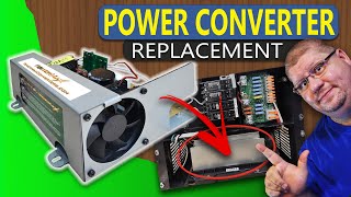 RV Power ConverterBattery Charger Installation  WFCO 8900 Lithium Upgrade [upl. by Maiocco]