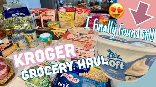 KROGER GROCERY HAUL [upl. by Clerc963]