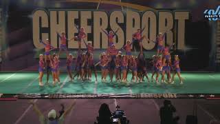 Stingray Allstars Orange 2023 Cheersport Classic [upl. by Anytsirhc]