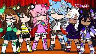 Wellerman Ft Aphmau Crew Girls 💚💛🩷🩵🤍💜✨ [upl. by Ronyam]