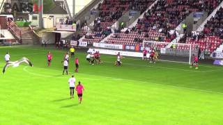 DAFC 3 v Airdrieonians 0 SPFL1 Highlights [upl. by Naimed]