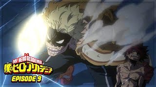 KIRISHIMA AND FATGUM VS RAPPA My Hero Academia Season 4 Episode 9 [upl. by Assilram626]