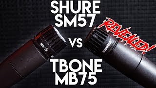 Shure SM57 vs TBone MB75  Revealed [upl. by Keung201]