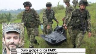 Duro golpe a las Farc abatido alias quotCalichequot [upl. by Onaivatco]