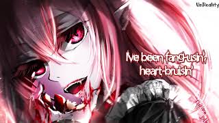 「Nightcore」→ Like A Vampire Lyrics by Catrien Maxwell [upl. by Itagaki]