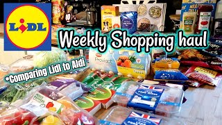 GROCERY HAUL  Is Lidl Cheaper than Aldi [upl. by Jojo]