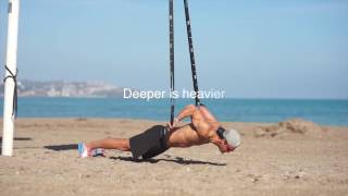 Chest training in gymnastic rings [upl. by Anehsak]