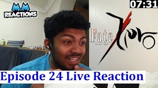 WHY YOU DO THIS Kirei vs Kiritsugu  FateZero Episode 24 Live Reactions [upl. by Josephson]