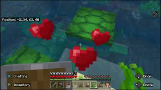 Xbox  May 26 b  Minecraft  Building up turtles for scutes for diving [upl. by Nyleuqaj]