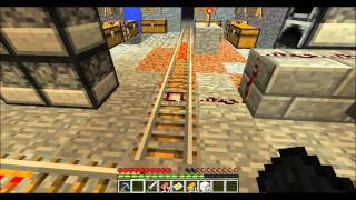 Minecraft Tutorial  How to make Rail Switches [upl. by Jariv]