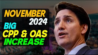 Canada Pension Increase Huge CPP amp OAS Payment Boost Coming December 2024 Don’t Miss This Retirees [upl. by Lazare]