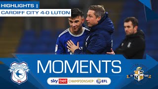 HIGHLIGHTS  CARDIFF CITY 40 LUTON [upl. by Attenborough]