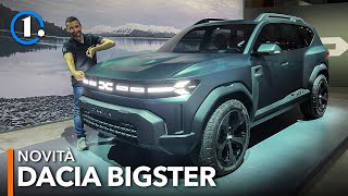 Dacia Bigster  Il prototipo del SUV che arriva nel 2025 [upl. by Vershen849]