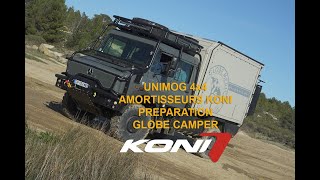 Unimog 4x4 Amortisseurs Koni [upl. by Hsreh]