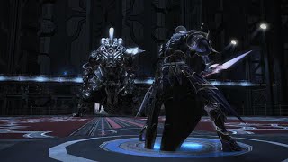 FF14 Online  Estinien Vs Arch Ultima Fight [upl. by Timi]