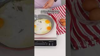 Pour water over the eggs and youll see why chefs use this trick [upl. by Lamond928]