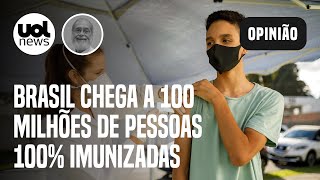 Vacinação contra covid no Brasil não teve grandes problemas com negacionismo diz médico [upl. by Aniles]